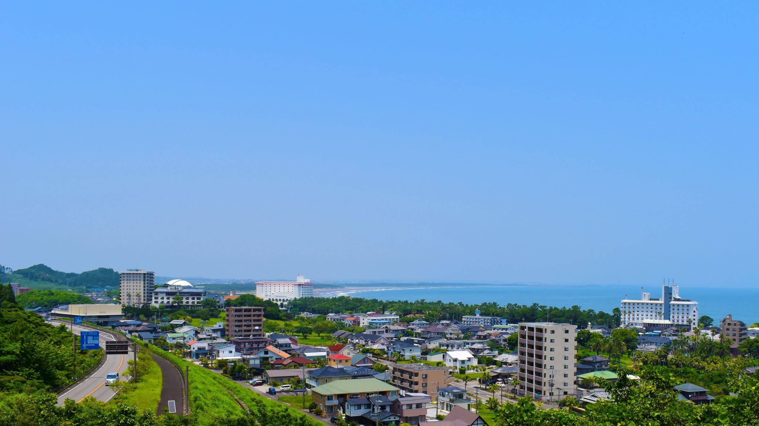 宮崎市の街の様子